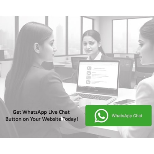 Get WhatsApp Live Chat Button on Your Website Today!